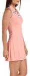 Женское платье для гольфа без рукавов SwingDish Aliyah, персиковый - фото 3