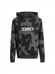ADIDAS TERREX Спортивная толстовка в черном цвете - фото