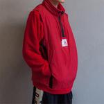 Куртка Air Jordan Pullover Fleece Lined Sports Jacket Red, красный - фото 4
