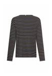 Топ camel active Long sleeved top, Ink Bbue Stripes/Dark Blue - фото 7