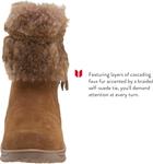 Женские зимние ботинки Minnetonka Everett, Dusty Brown Suede - фото 3