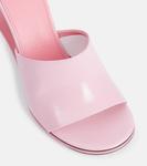 Двойные кожаные мюли Jacquemus, Light Pink - фото 5