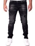 Джинсы RESLAD Jeans Color-Splashes, черный - фото 2