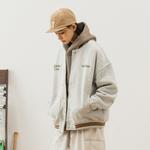 Бейсбольная куртка унисекс 714STREET, Хизер Грей - фото 21