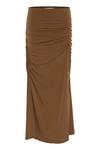 Юбка макси MAILY Gestuz, коричневый - фото 4