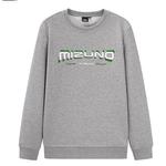 Унисекс свитшот Mizuno, серо-голубой - фото 4