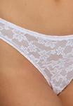 Трусы Yamamay Thong, White Floral/White - фото 4