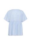 Блуза Saint Tropez SIGRIDSZ SS, Soft Chambray Shimmer Stripe/Blue - фото 6