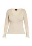 Свитер NAEMI, слоновая кость - фото