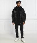 Куртка мужская Boss Green утепленная с капюшоном, черный - фото 2