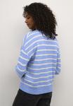 Джемпер Kaffe Jumper, Blue Melange Beige Stripe/Blue - фото 3