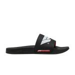 Шлепанцы Formula 1 x Leadcat 2.0 Slide 'Logo - Black White', черный - фото