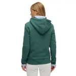 Худи Superdry с винтажным логотипом и металлическим блеском, зеленый - фото 2