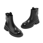 Ботильоны на каблуке 4,5 см JOSINY, черные классические - фото 4