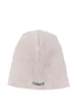 Стеганая шапка с нашивкой-логотипом Minimù, розовый - фото 2