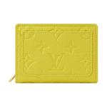LOUIS VUITTON Портмоне Comet Grain Cow Leather женский лимон - фото 3