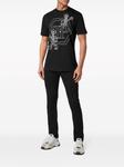 Футболка со стразами Philipp Plein, черный - фото 2