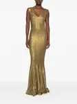 Макси-платье Grace Norma Kamali, золотистый - фото 2