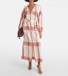 Платье миди из хлопка с принтом Johanna Ortiz, Tropical - фото 2