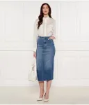 Джинсовая юбка Marc Cain, синий - фото 2