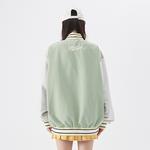 Бейсбольная куртка унисекс MATCHA STORY, Белый - фото 14