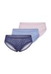 Брифы Sloggi 3ER PACK GO CRUSH, Rosa Blau/Blue - фото 5