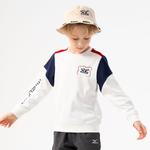 Детская толстовка Mizuno, серый - фото 12