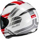 Шлем HJC c10 hiper, White/Red/Grey - фото 3