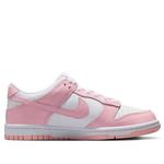 Кроссовки (GS) Nike Dunk Low 'White Medium Soft Pink' - фото 6