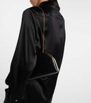 Кожаный клатч Sylvia The Row, Black - фото 7