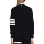 Толстовка с 4 полосами Thom Browne, синий - фото 7