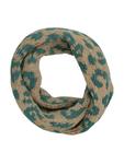 Шарф COLLEZIONE ALESSANDRO Leo Loop, зеленый - фото