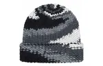 Шапка Supreme Gradient Spacedye, черный / белый - фото