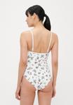 Купальник Tory Burch PRINTED UNDERWIRE ONE PIECE, Multi/Off-White - фото 3