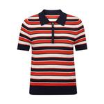 Свитер женский Deep Breath полосатый, черно-белый - фото 8