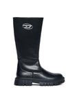 Diesel Kids резиновые сапоги с логотипом, черный - фото 2