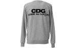 CDG Серый свитшот Men's Gray - фото