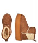 Зимние ботинки EMU Australia Stinger Knit Flatform, кэмел - фото 4