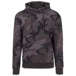 Худи Urban Classics High Neck Camo, серый - фото 3