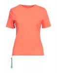 Футболка Off, коралл - фото