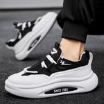 Кроссовки мужские низкие белые/черные Binary - фото 7