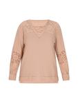 Блуза osha Plus Size Blouse, цвет apricot - фото