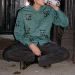 SS21 Рубашка унисекс Supreme, зеленый - фото 3