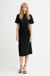 Платье с шерстью Sessun, черный - фото