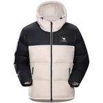 Пуховик Unisex CAMEL, Молочный чай с коричневым - фото 4