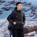 Mizuno Унисекс пуховик, Black/Olive Gray - фото 8