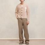 Кардиган cloudy wool ami de coeur AMIPARIS, розовый - фото 4