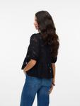 Блуза VERO MODA VMGabi, цвет Black/Black denim - фото 4