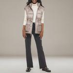 Женская стеганая куртка Levi's Megan с капюшоном, серый - фото 6