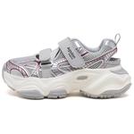 Кроссовки женские толстые низкие Agsdon, серый - фото 3